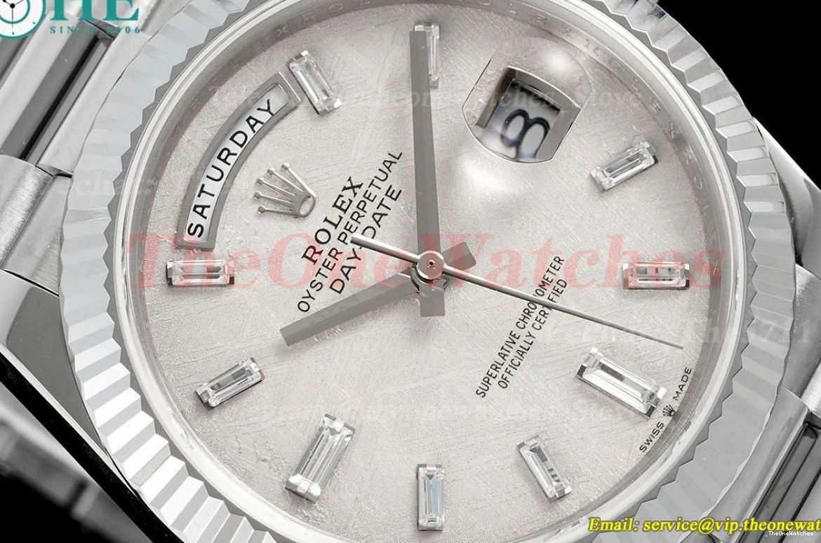 SS V4 (Gain VR3255 Dial Meteorite Weight) 228236 SS DayDate 40mm JDF 0206